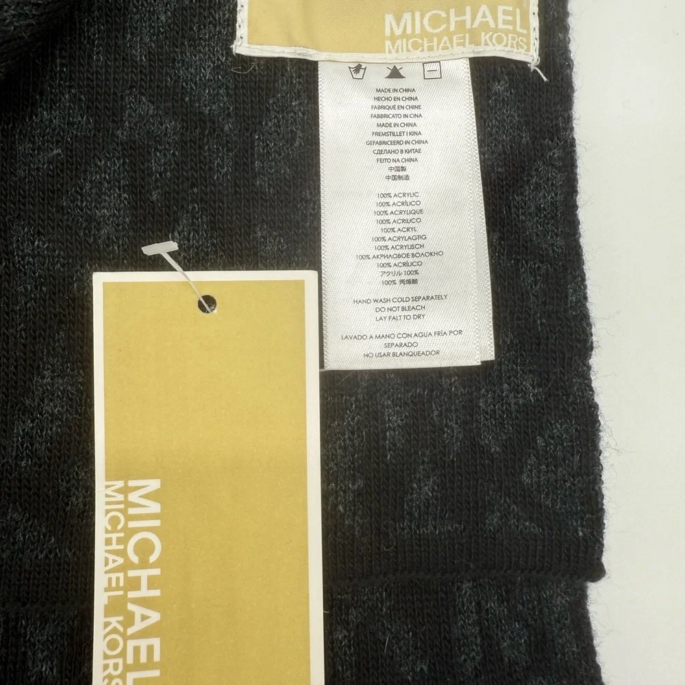 Michael Kors Dark Patterned Men's Scarf- BNWT